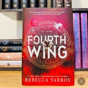 Holiday Exclusive Edition Fourth Wing by Rebecca Yarros
